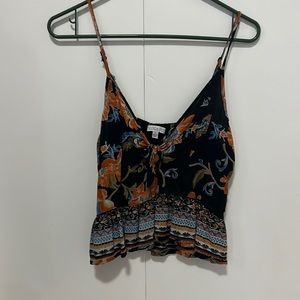 Patrons of Peace Flow Crop Top